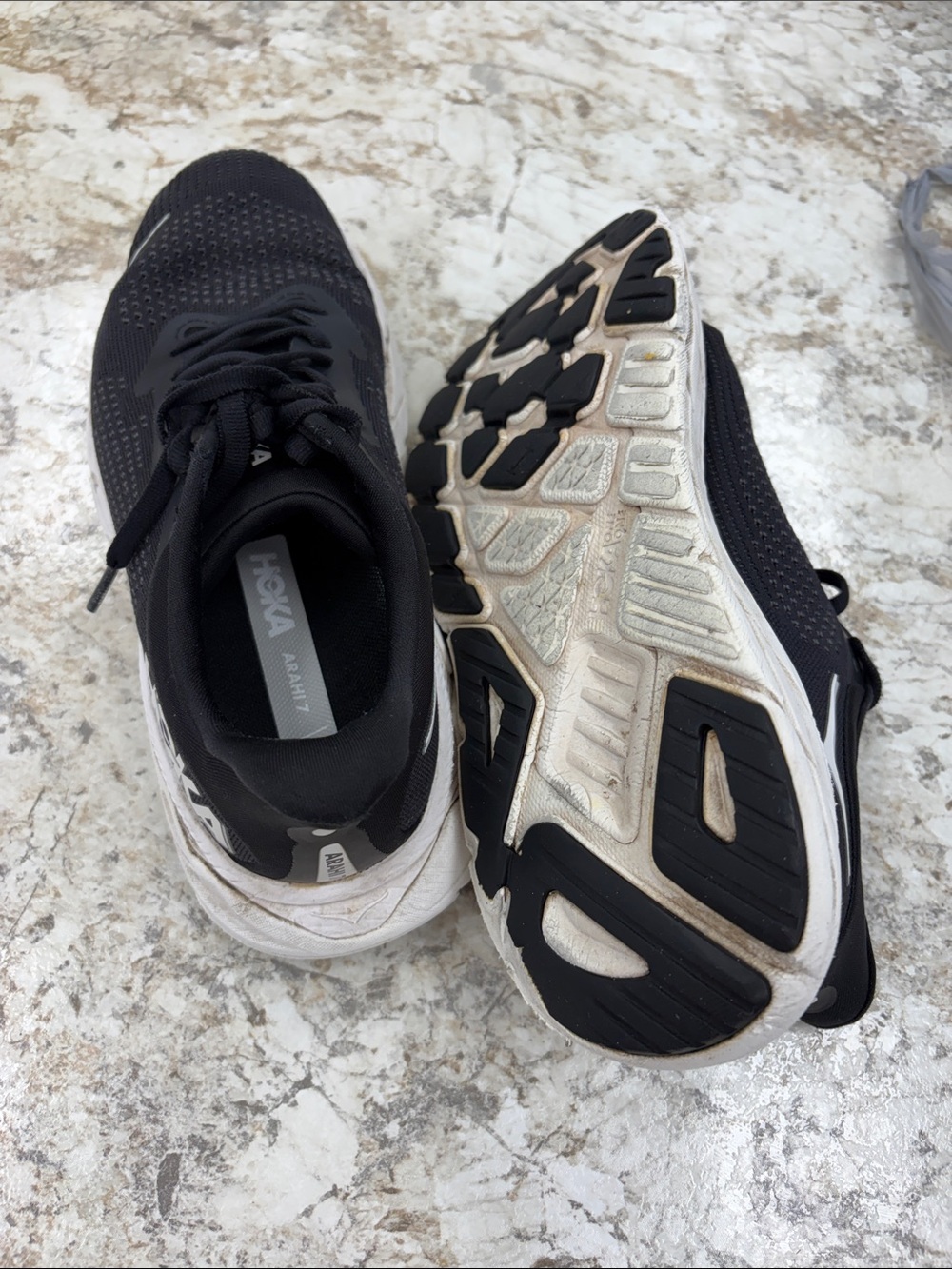 Koka Black Running Sneakers with White Sole - Picture 3 of 5